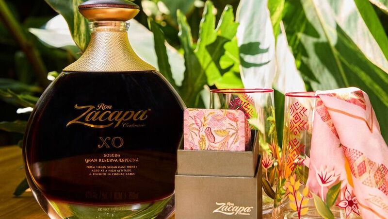 Zacapa x PatBO anniversary collaboration still life