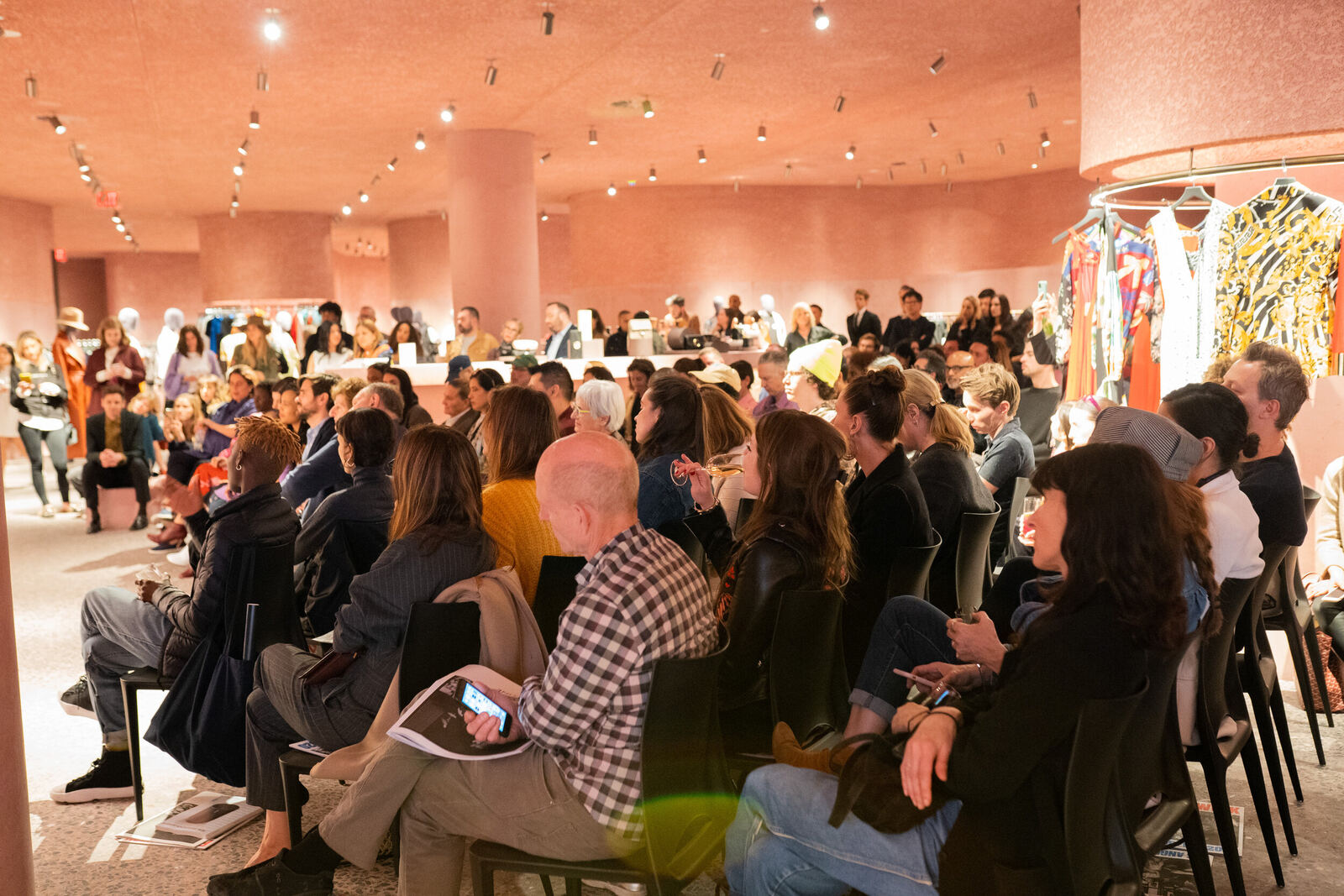 Full audience at The Webster x Frieze program