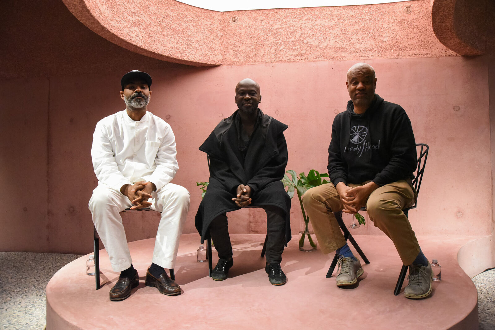 Speakers in conversation at The Webster