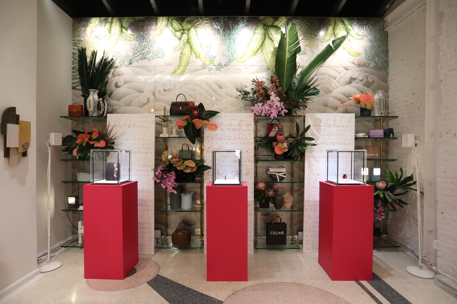 Montblanc x The Webster launch installation