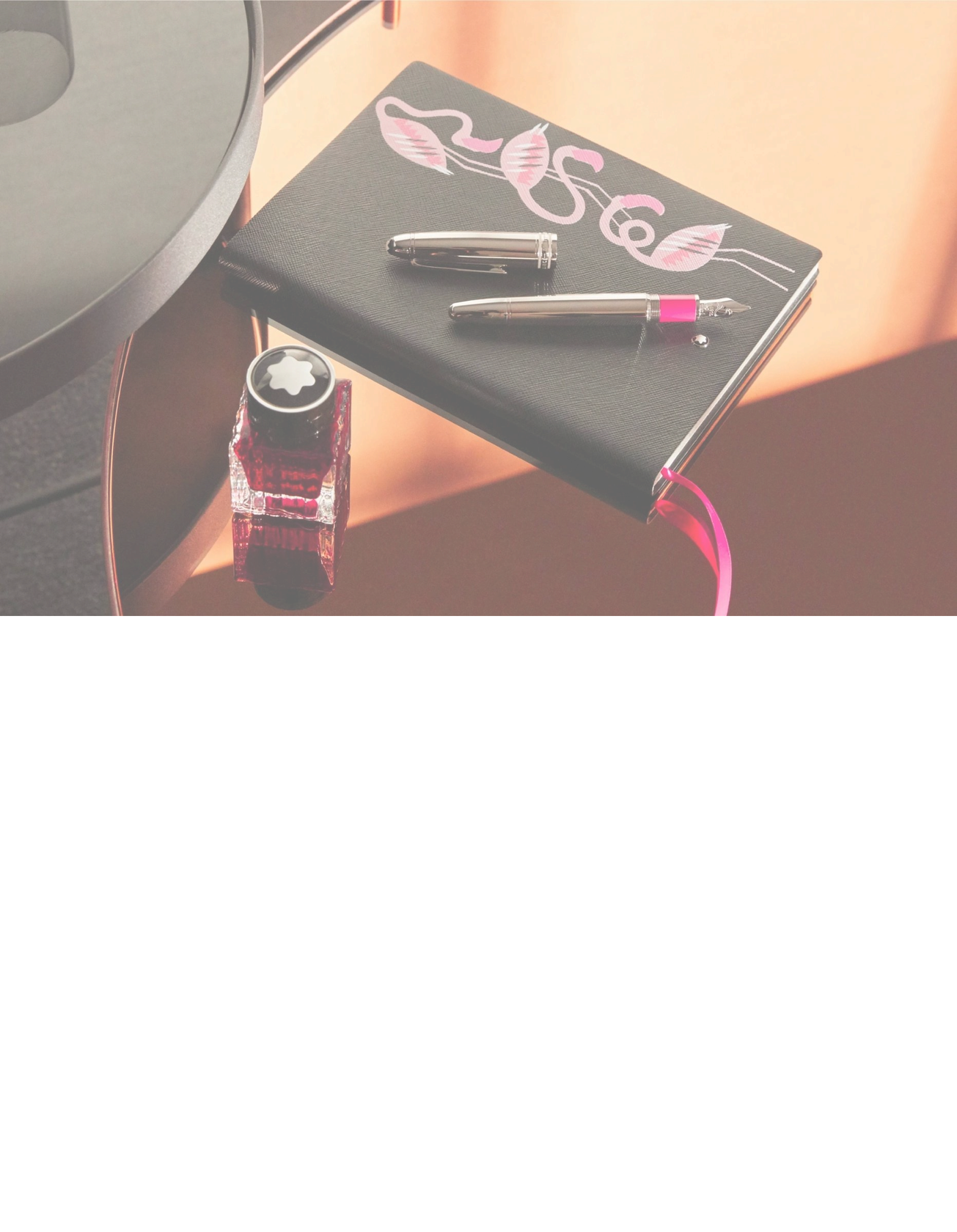 The limited-edition Montblanc × The Webster pen